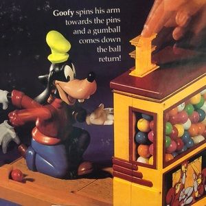 Action gum-ball machine used